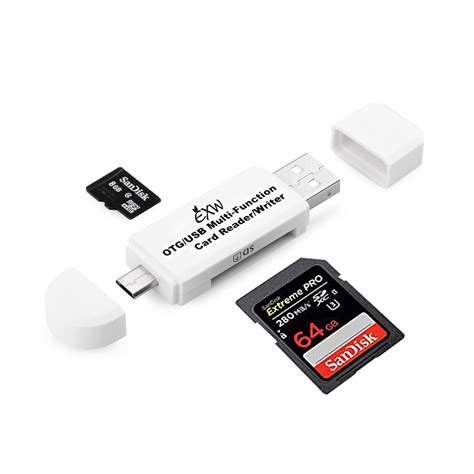 Sd card reader, uni usb c memory card reader adapter usb 3.0, supports sd/micro sd/sdhc/sdxc/mmc, compatible for macbook pro, macbook air, ipad pro 2018, galaxy s20, huawei mate 30, and more. Micro USB SD Flash Memory Card Adapter Reader Smart Phone Notebook Tablet PC NEW | eBay