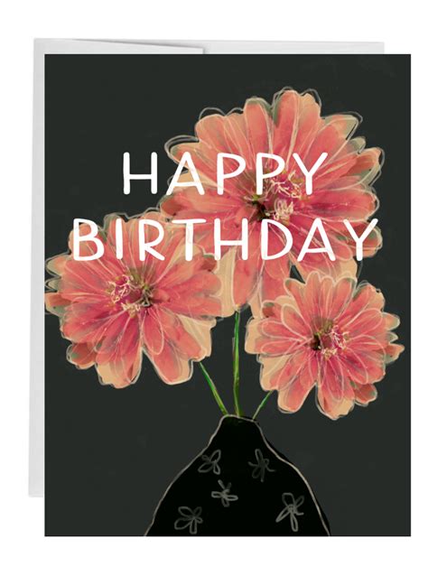 Happy Birthday Note Card Gather Goods Co