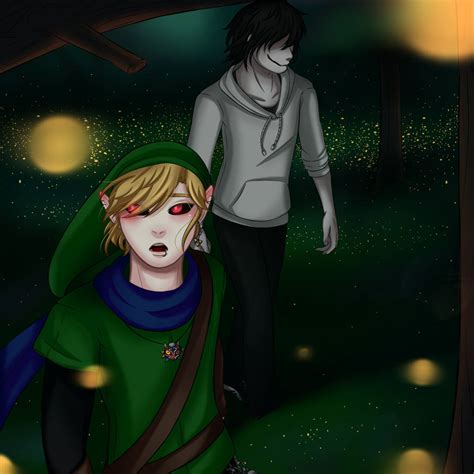 Jeff The Killer Y Ben Drowned Luciernagas By Creepypastera1 On Deviantart