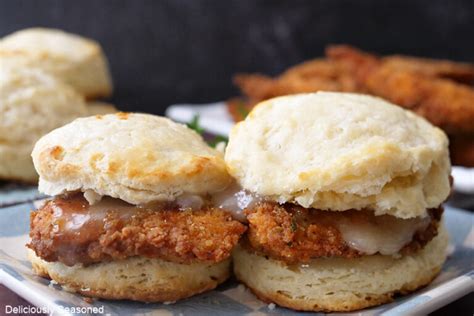 Honey Butter Chicken Biscuit Deliciously Seasoned