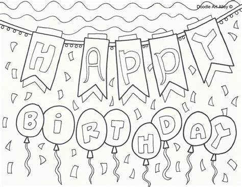 Happy 100th Birthday Coloring Pages Happy Birthday Coloring Pages