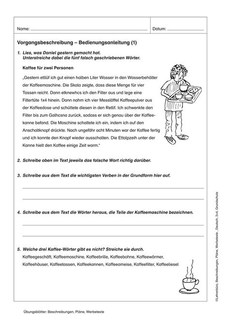 Kostenlose sachtexte und erlebnistexte mit fragen und lösungen, antworten. 20 Deutsch Arbeitsblätter 4 Klasse | Words, Worksheets ...