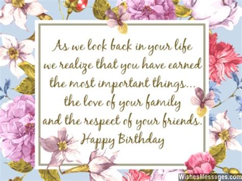 Never forget how much you mean to me even if you turn older. 60th Birthday Wishes: Quotes and Messages - WishesMessages.com