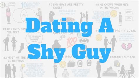dating a shy guy 10 things you need to know youtube