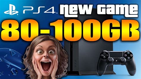 Huge New Ps4 Game Over 100 Gb Download Gaming News Youtube