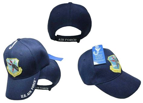 Us Air Force Strategic Air Command Blue Usaf Embroidered Ball Cap Hat