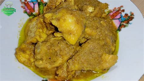Lalu tata di atas mangkuk. CARA SIMPLE Masak Gulai Ayam Dengan Bumbu Jadi - Masakan Sederhana Sehari hari by Dapur Diizah ...