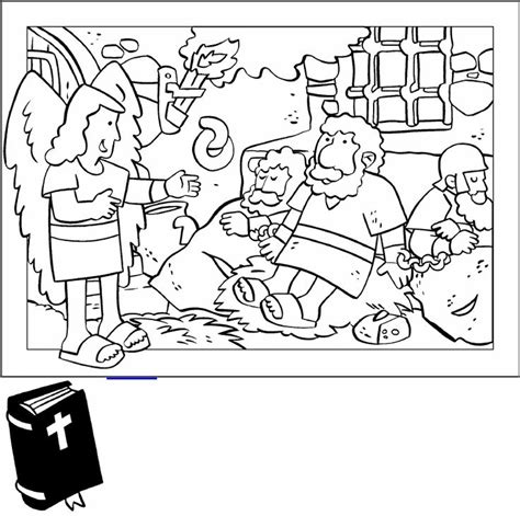 Peter Escapes From Prison Coloring Page Images And Photos Finder