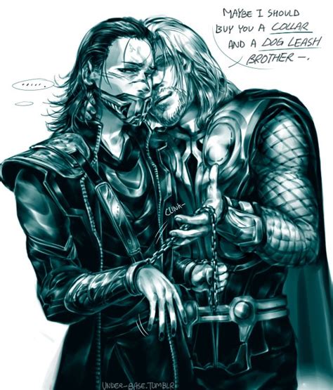 I Believe It Would Fit You Well By Ric951 On Deviantart Loki Thor Thor X Loki Marvel Images