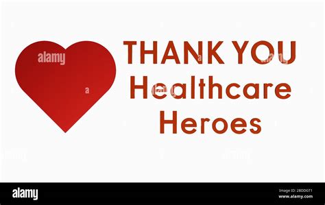 Thank You Healthcare Heroes banner, appreciation of the effort of