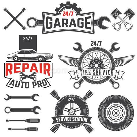 Repair Service Emblems And Badges With Wrench Car Wheel Tire Changer