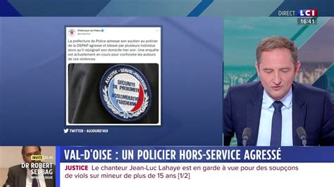 Val D Oise Un Policier Hors Service Agress Youtube
