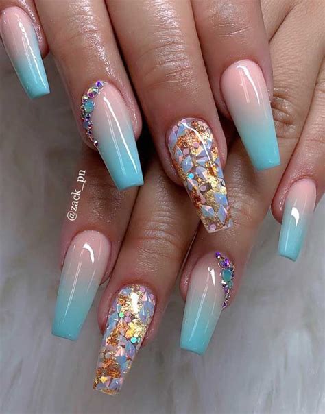 40 Fabulous Nail Designs That Are Totally In Season Right Now Coffin