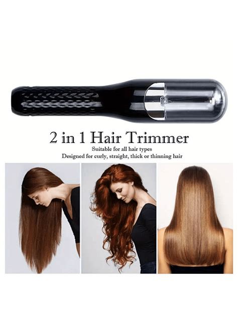 Set Of 2nd Generation Rechargeable Hair Trimmer & Split Ends Hair