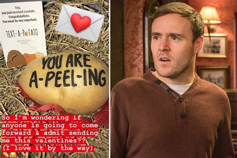 Lonely Alan Halsall Received A Potato On Valentines Day And Now Hes