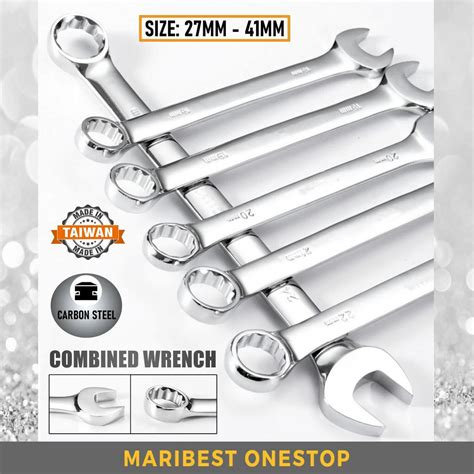 Taiwan Made Heavy Duty Combined Wrench Spanner Common Ring