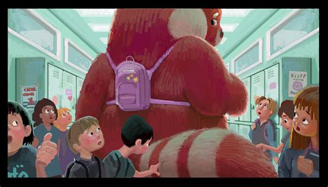 ‘turning Red’ Concept Art Gives Sneak Peek Of Pixar’s Upcoming Project