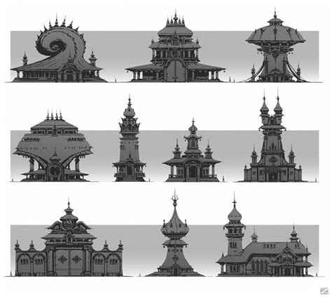 Fantasy Architecture Concept Art
