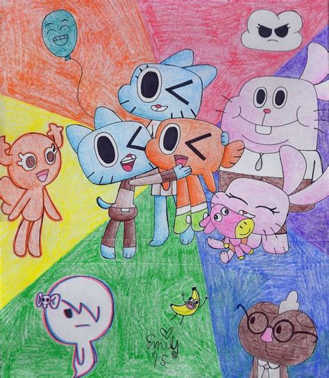 The Amazing World Of Gumball Snoopy Cartoon Drawings Favorite
