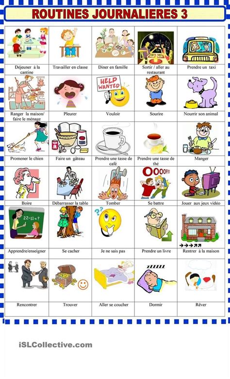 La Routine 3 Pictogramme Routine Routine Enfant Pictogramme Enfant