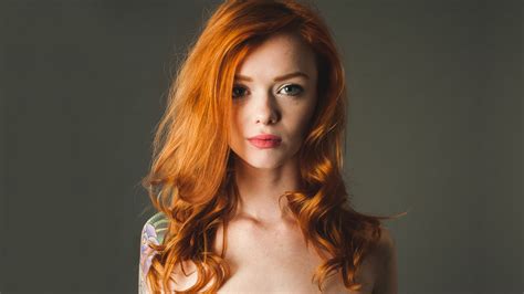 1920x1200 Redhead Women Tattoo Lass Suicide Wallpaper Coolwallpapersme