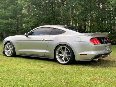 Ford Mustang Gt S550 Silver Vs Forged Vs02 Wheel Front