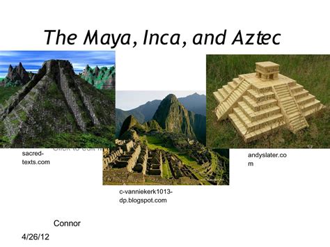 Descubre Diferencias Entre Mayas Aztecas E Incas De Un Mobile Legends