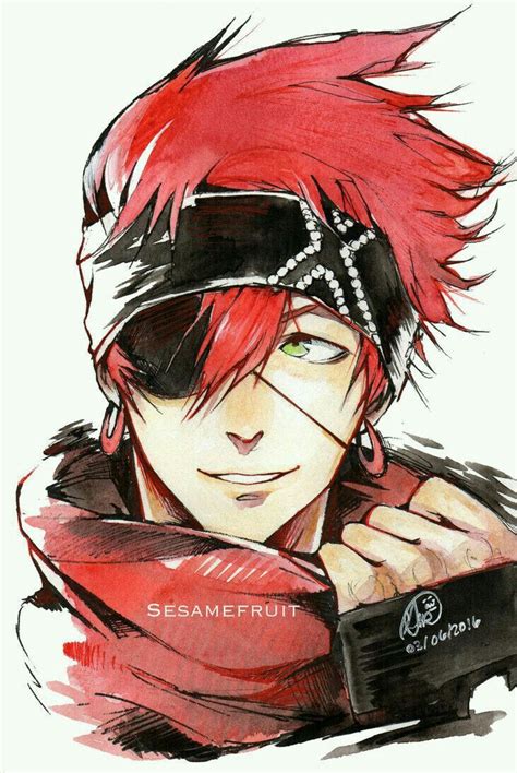 Pin By Daniel On Art Red Hair Anime Guy Anime Guys D Gray Man
