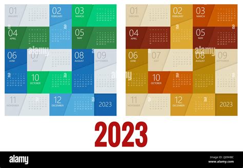 Calendar Planner For 2023 Calendar Template For 2023 Stationery