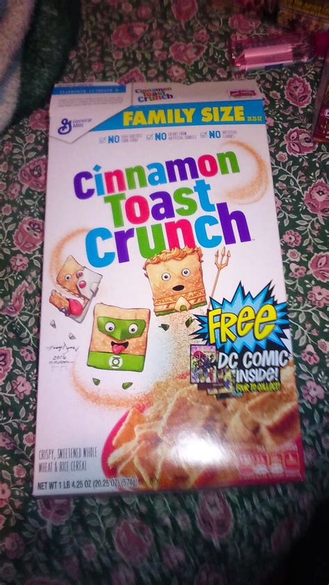 Cinnamon Toast Crunch Dc Themed Box Front Pt 2 By Izzypokemon On