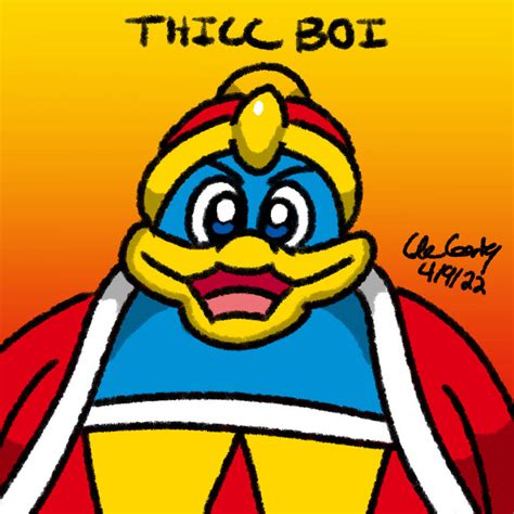 Thicc Boi Dedede By Hypercole64 On Deviantart