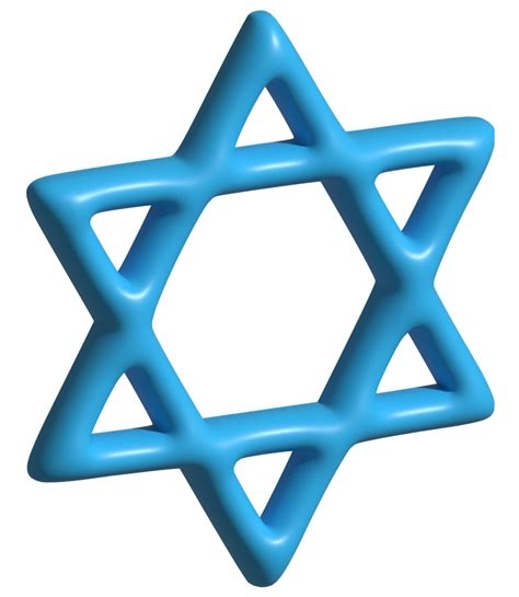 3d Illustration Of Judaism Symbol 17816195 Png