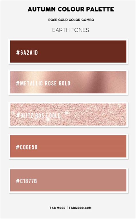 Similar pantone color name information, color schemes, light / darkshades, tones, similar colors , preview the color and download photoshop. rose-gold-color-combo 1 - Fab Mood | Wedding Colours ...