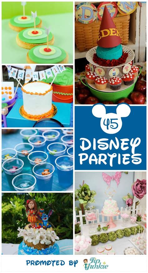 Watch together, even when apart. 45 Disney Movie Inspired Kid Parties {wow!} | Tip Junkie