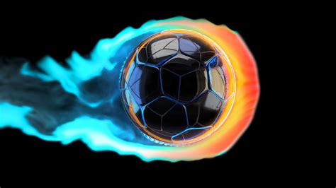 Soccer Ball On Fire Wallpapers Wallpaper Cave