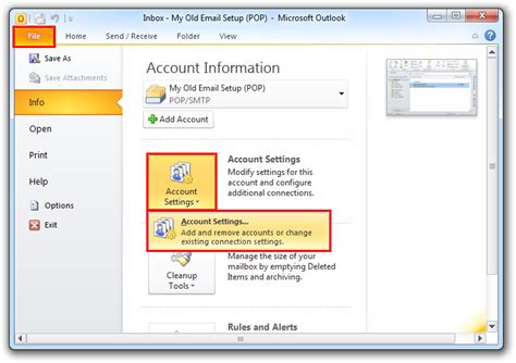 How To Change Your Display Name In Outlook 2010 Avanti Networks Inc