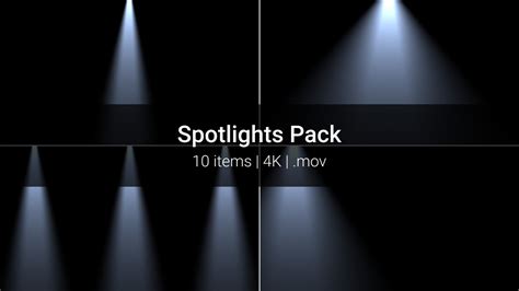 Spotlights Pack Stock Motion Graphics Motion Array