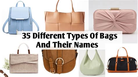 35 Types Of Bags And Their Names Different Types Of Bags With Names
