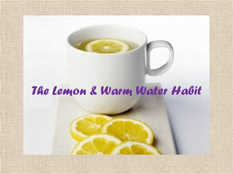 Healthy Habits | Lemon Water | Food Shui | The Tao of Dana
