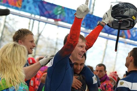 Olympics Bobsleigh Zubkov Completes Double With Four Man Gold The
