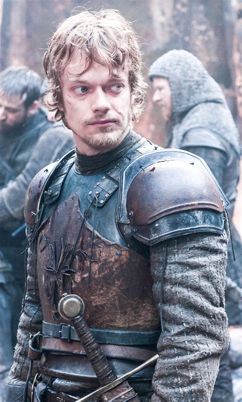 This episode opens with brandon stark running through woodland hunting the three eyed raven. Theon Greyjoy - Game of Thrones Wiki - Wikia