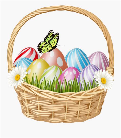 Easter Egg Basket Clip Art Transparent Cartoons Easter Egg Basket