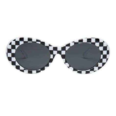 Clout Goggles White Blue Fashion Eye Glasses Stylish Glasses