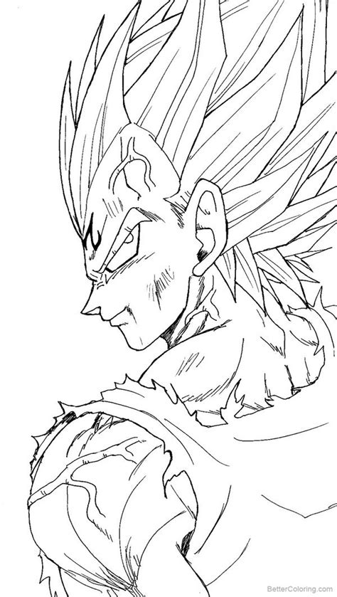 33 Best Ideas For Coloring Majin Vegeta Coloring Pages