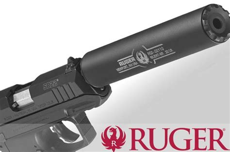 Factory Suppressor From Ruger The Silent Sr Recoil