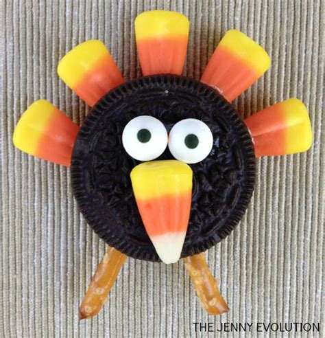 Easy Candy Corn Turkey Cookies Mommy Evolution