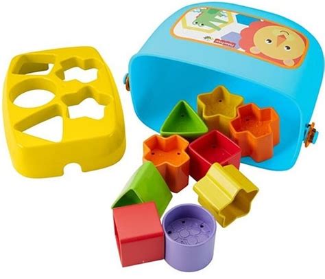 Fisher Price Babys First Blocks In White Toyco