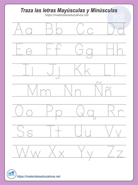 Ejercicios De Trazos Del Alfabeto En Hojas De Trabajo Del Images