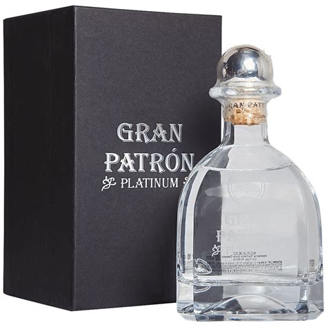 Patron Gran Platinum Tequila 750 Ml Applejack