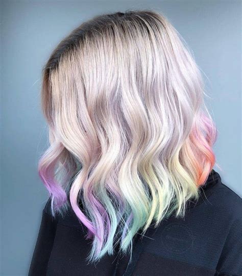 35 Of The Most Beautiful Short Hairstyles With Pastel Colors Pastel